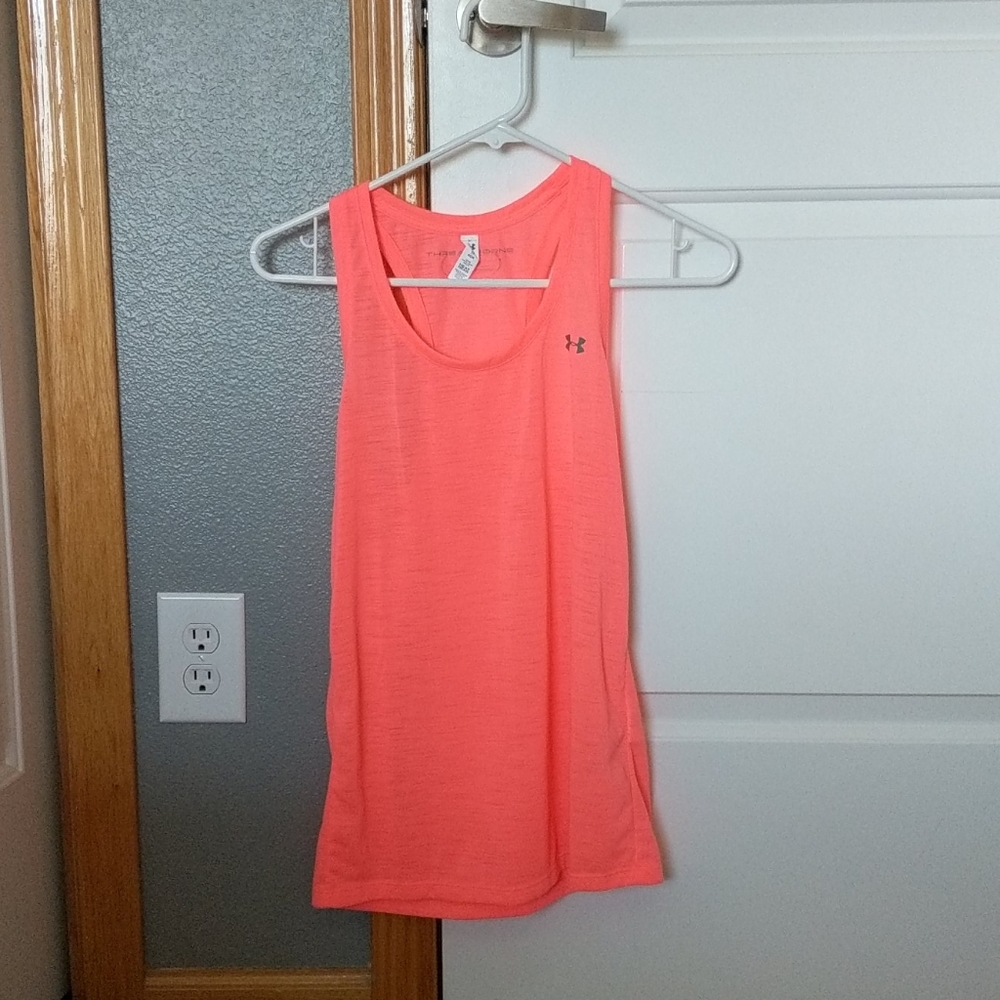 NWT Under Armour Neon Pink Tank Top